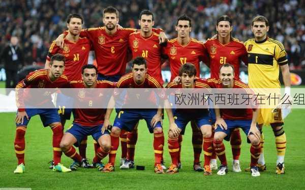 欧洲杯西班牙在什么组