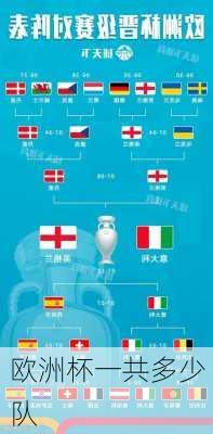 欧洲杯一共多少队