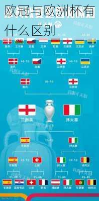欧冠与欧洲杯有什么区别