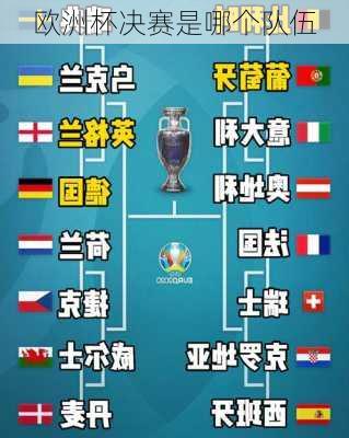 欧洲杯决赛是哪个队伍