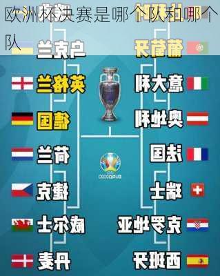 欧洲杯决赛是哪个队和哪个队