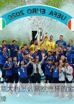 意大利怎么拿欧洲杯的金牌