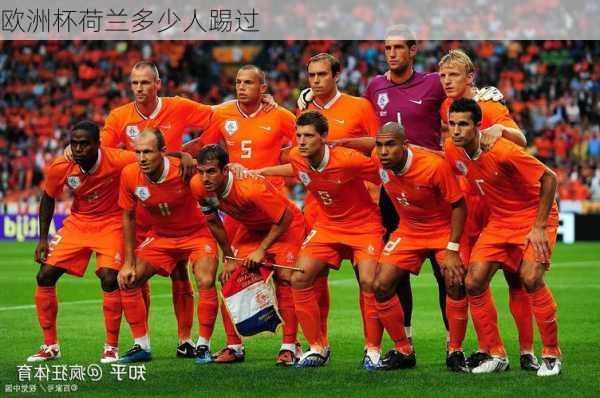 欧洲杯荷兰多少人踢过