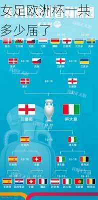 女足欧洲杯一共多少届了